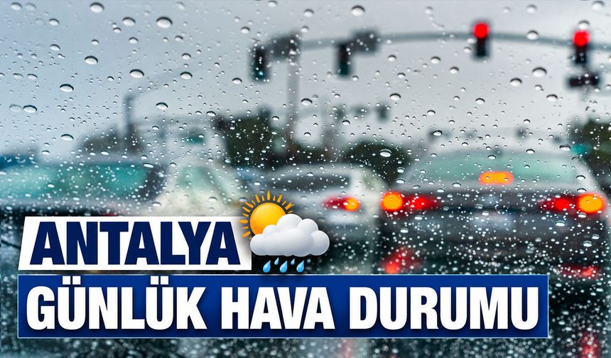 Antalya günlük hava durumu - 31.10.2026