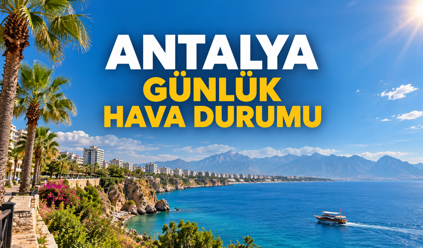 Antalya günlük hava durumu - 20.10.2026