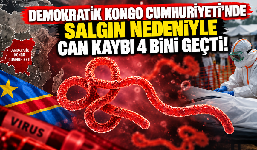 Demokratik Kongo Cumhuriyeti’nde salgın nedeniyle can kaybı 4 bini geçti!